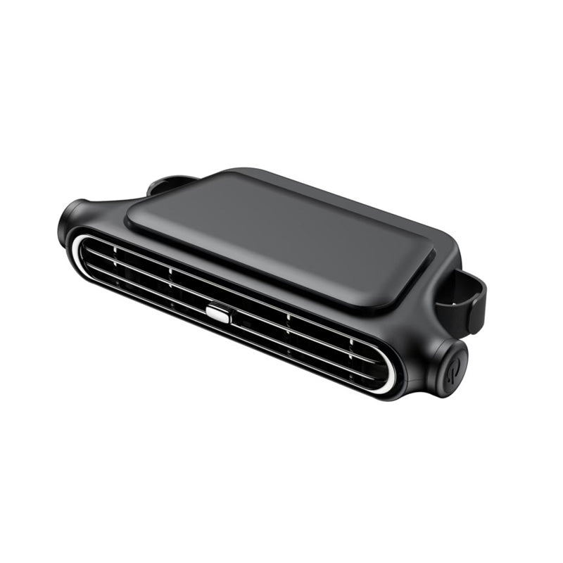 Caro Car Seat Fan | Dual-Turbine, USB Rechargeable, Adjustable Airflow 9