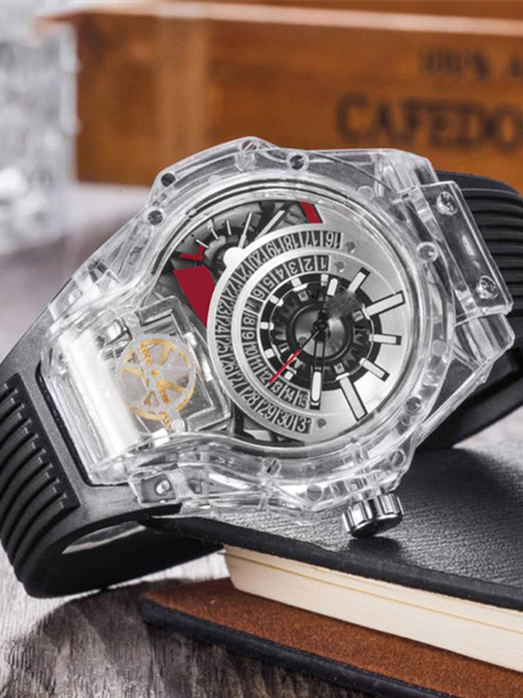Fino Big Dial Men's Watch | Oversized, Durable Stainless Steel 4