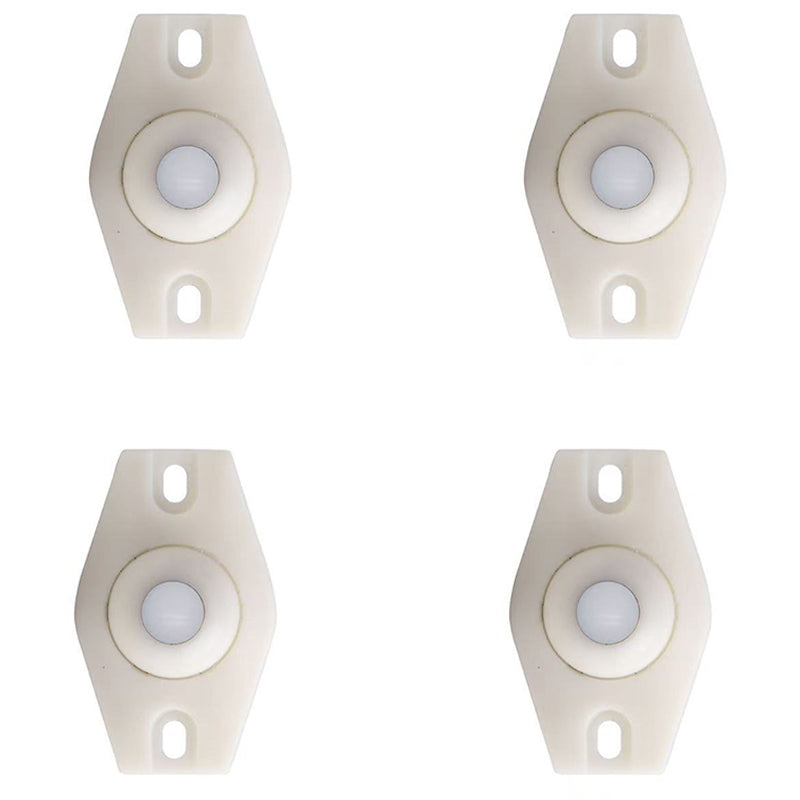 Glide Wheels Set | 360° Rotating, Self-Adhesive, Heavy-Duty 10