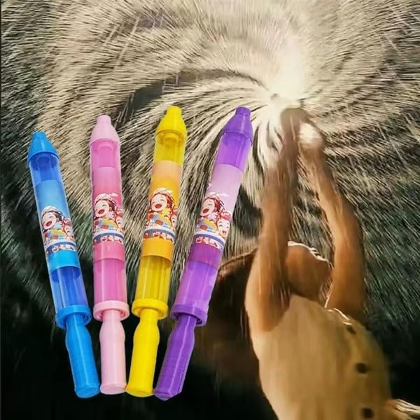 AquaBurst Water Toy | Firework - Style Spray, Easy Pull - Out Pump - Hartwella