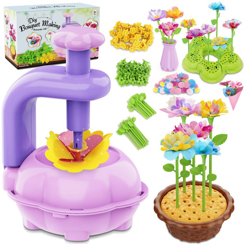 BlossomCraft Flower Maker Kit | All - in - One DIY Craft for Kids - Hartwella