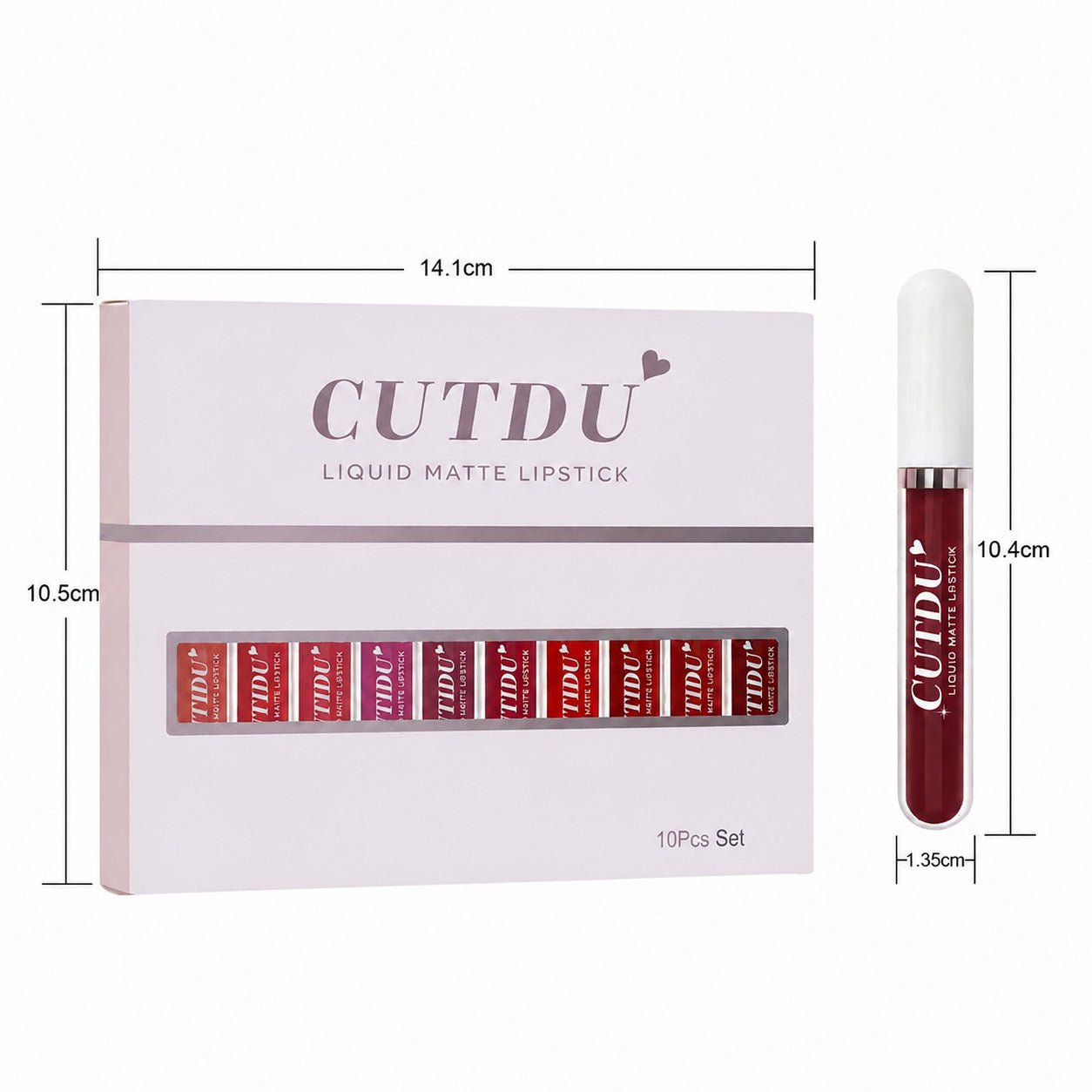 Cendra Matte Lip Gloss | Long-Lasting, Smooth Application - Hartwella