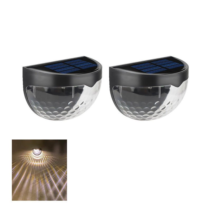 Dazzle Solar Fence Lights | Waterproof, Automatic On/Off, Elegant Design - Hartwella
