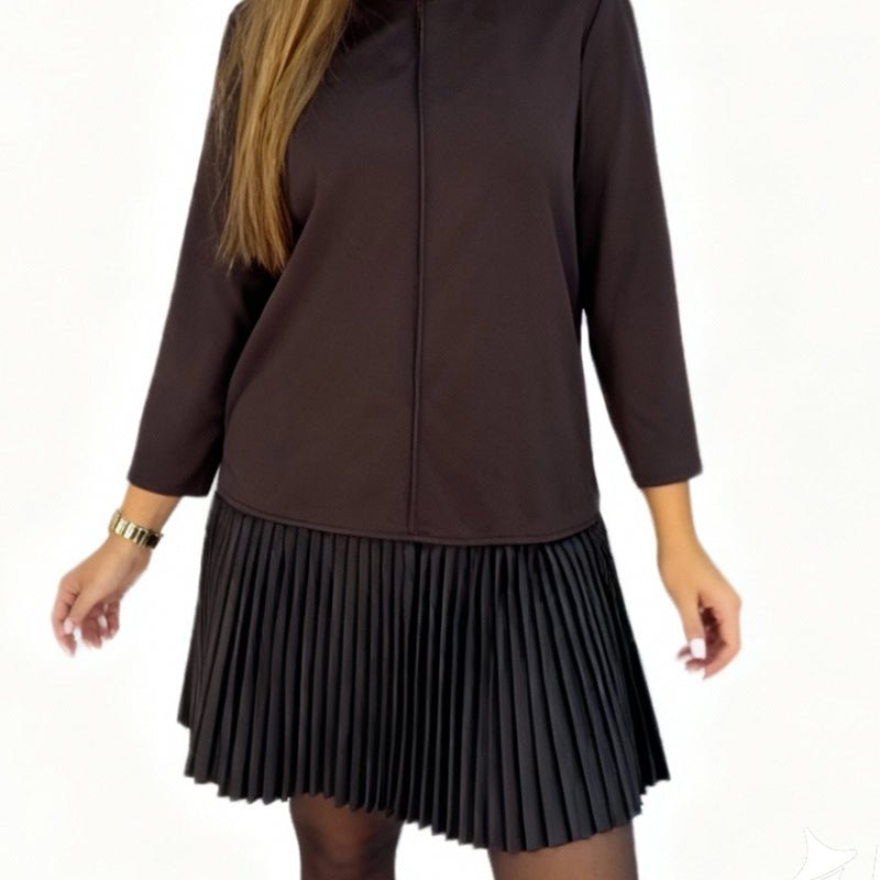 Elysia Women's Dress | Elegant Black Cocktail Dress, Comfortable Fit - Hartwella