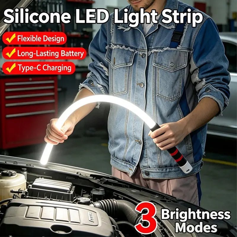 Flectro LED Work Light | 27 Rechargeable, Bendable Design for Workshops - Hartwella