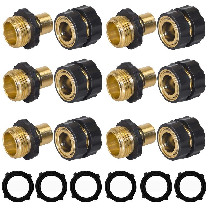 Grove Quick Connector | Heavy - Duty Brass, Leak - Proof - Hartwella