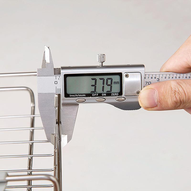 Kira Sink Organizer Rack | Stainless Steel, Easy Installation - Hartwella