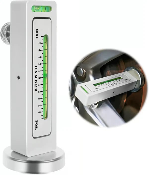 MagnaGauge Alignment Tool | Adjustable Magnetic Camber Gauge - Hartwella