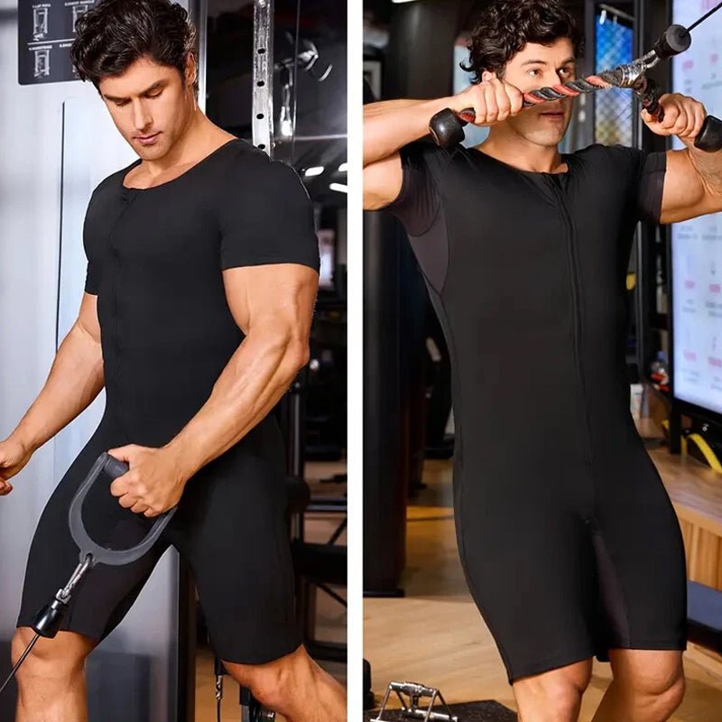 Maverick Sauna Suit for Men | Heat - Trapping Compression Fabric, Enhanced Calorie Burning - Hartwella