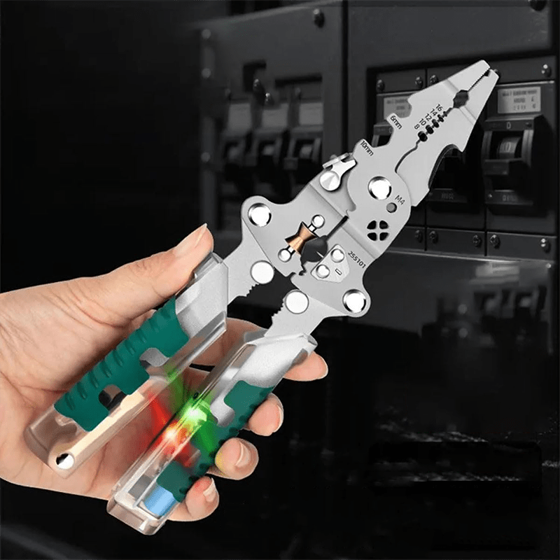 Mighty Multifunction Plier | Compact, Voltage Detection - Hartwella