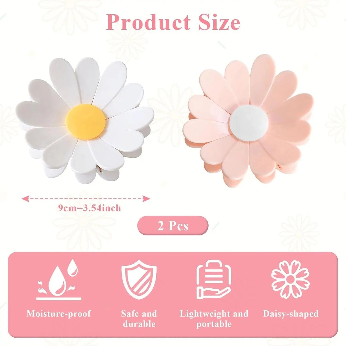 Mira Cherry Blossom Clip | Magnetic Sealing Design - Hartwella