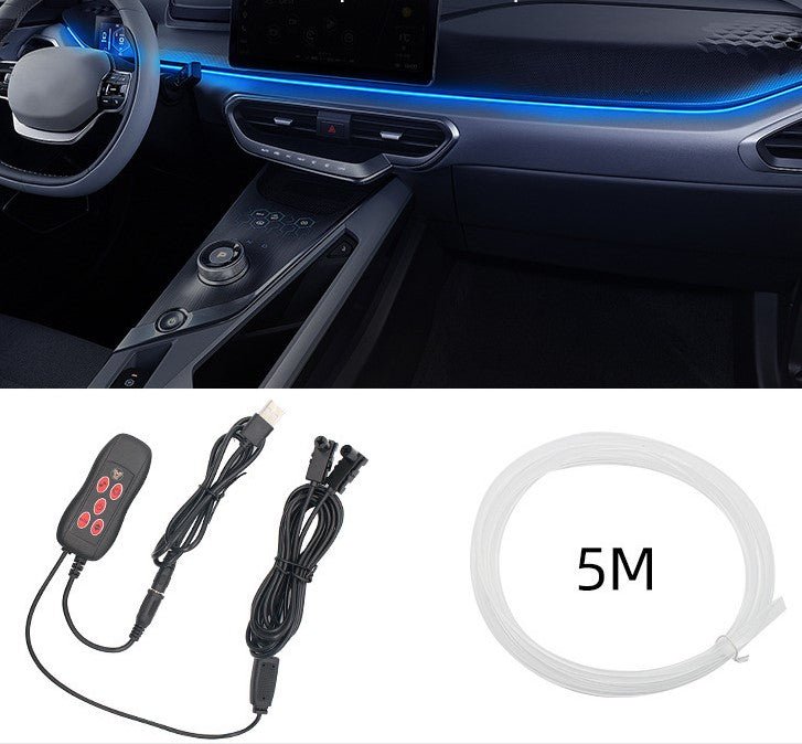 Nexa Car LED Light Strips | Music Sync, App Controlled, USB Powered - Hartwella