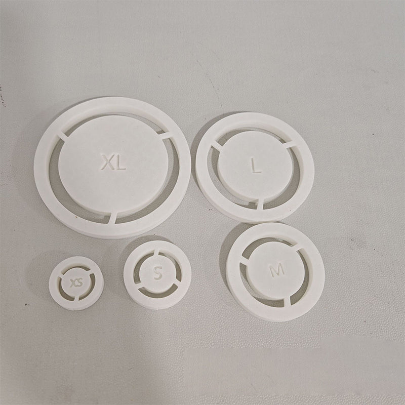 Pavo Pottery Tool | Multi-Size Clay Foot Ring Template for Trimming - Hartwella