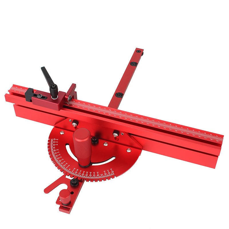 Pinnacle Miter Gauge | Precision Aluminum, Adjustable Angle - Hartwella