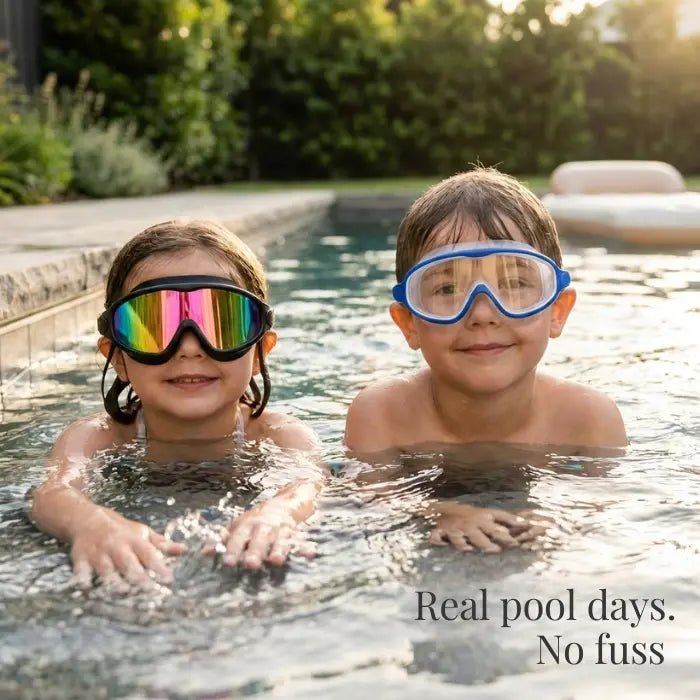 Sleek AquaShield Goggles | Leak - Proof, Comfortable Fit - Hartwella