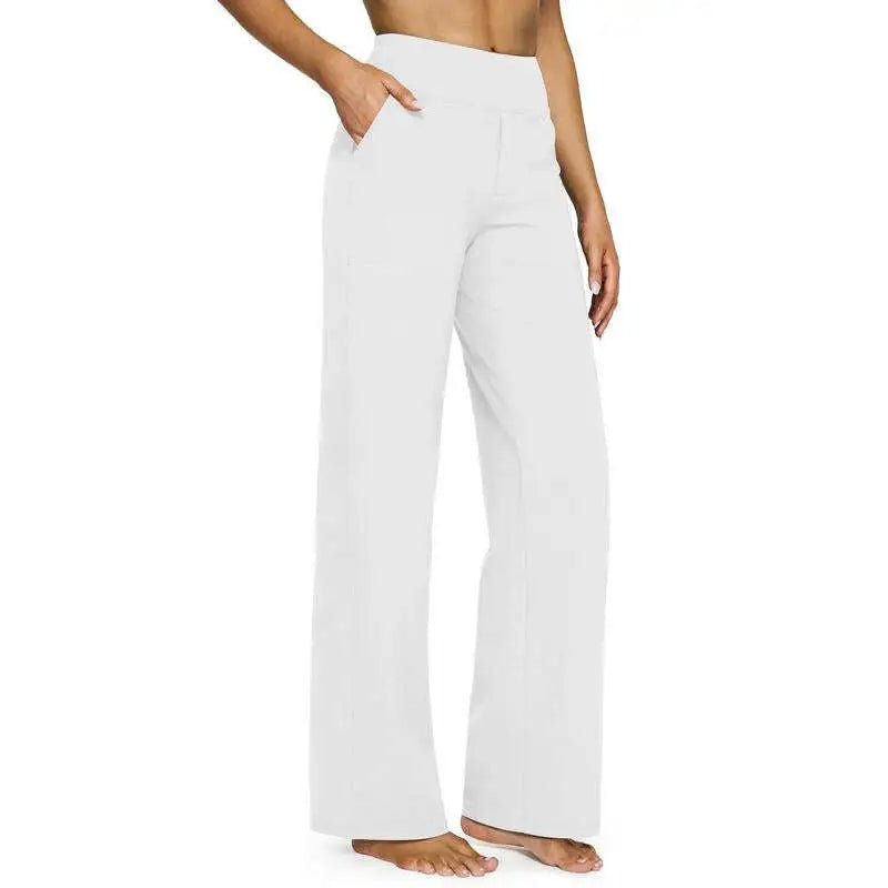 Vera High-Waist Pants | Ultra-Soft, Wide Leg with Pockets - Hartwella