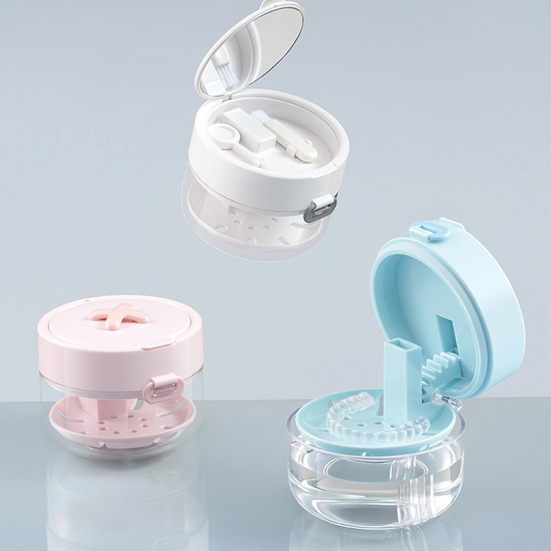 Aero Dental Retainer Case | All-in-One Storage, Leak-Proof Design 2