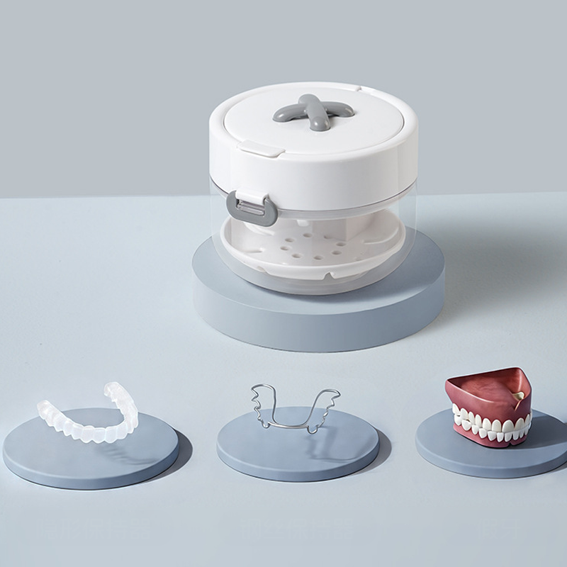 Aero Dental Retainer Case | All-in-One Storage, Leak-Proof Design 3