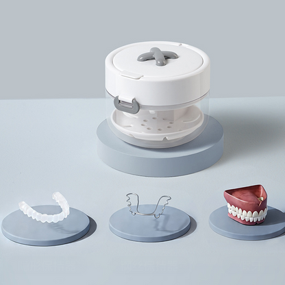 Aero Dental Retainer Case | All-in-One Storage, Leak-Proof Design 3