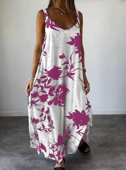 Aurelia Womens Dress | Floral Print, Backless, Polyester Summer Dress 9