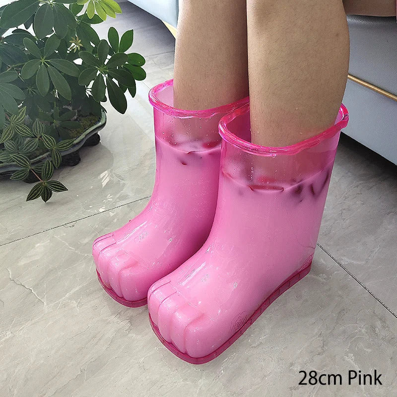 Bella Foot Bath Shoes | Ergonomic Massage, Non-Slip, Portable Set of 2 11