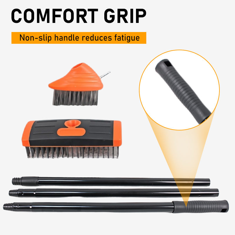 Bora 3-in-1 Weed Brush Set | Durable Steel, Ergonomic Handle 6