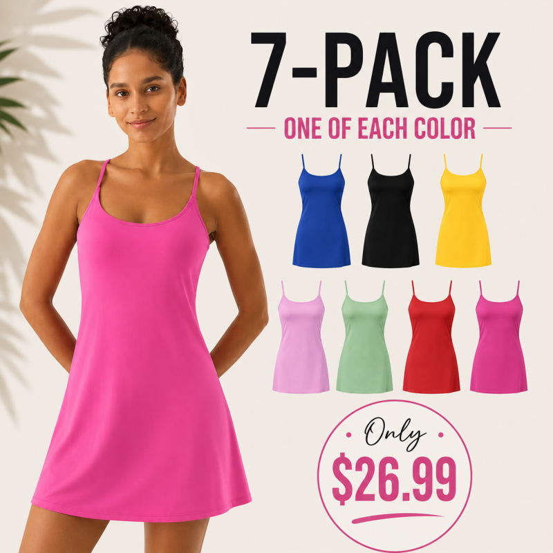 Breezy Active Dress | Ultra Soft, Relaxed Fit, Functional Pockets 1