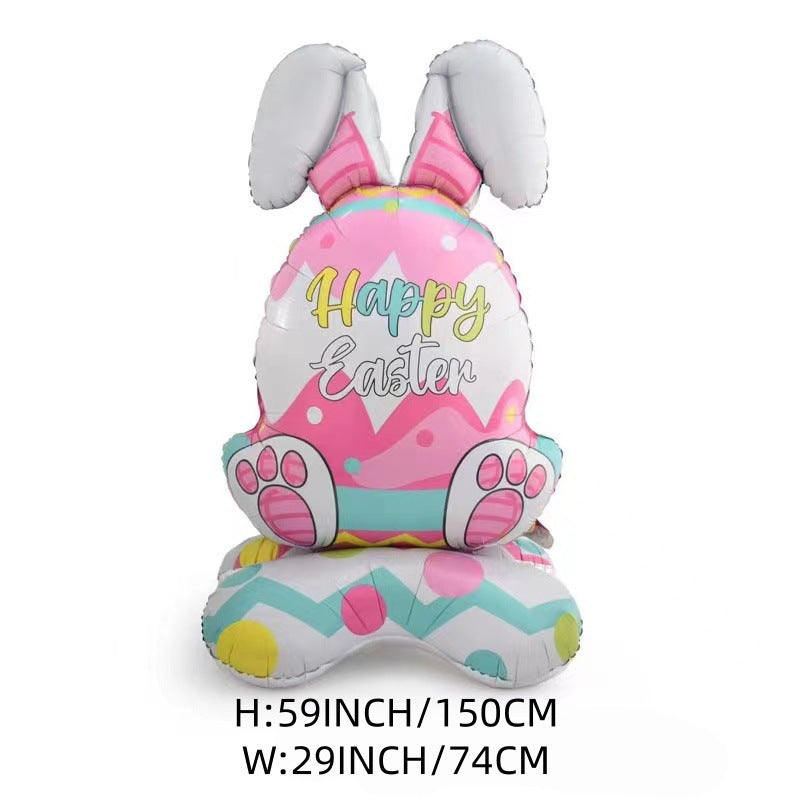 Breezy Bunny Balloon | Giant 3D Self-Supporting Decoration 12