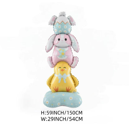 Breezy Bunny Balloon | Giant 3D Self-Supporting Decoration 13