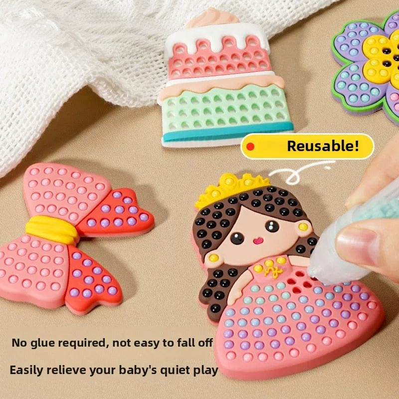 Buzzy Bead Craft Kit | Creative DIY Set for Kids, Non-Toxic 2