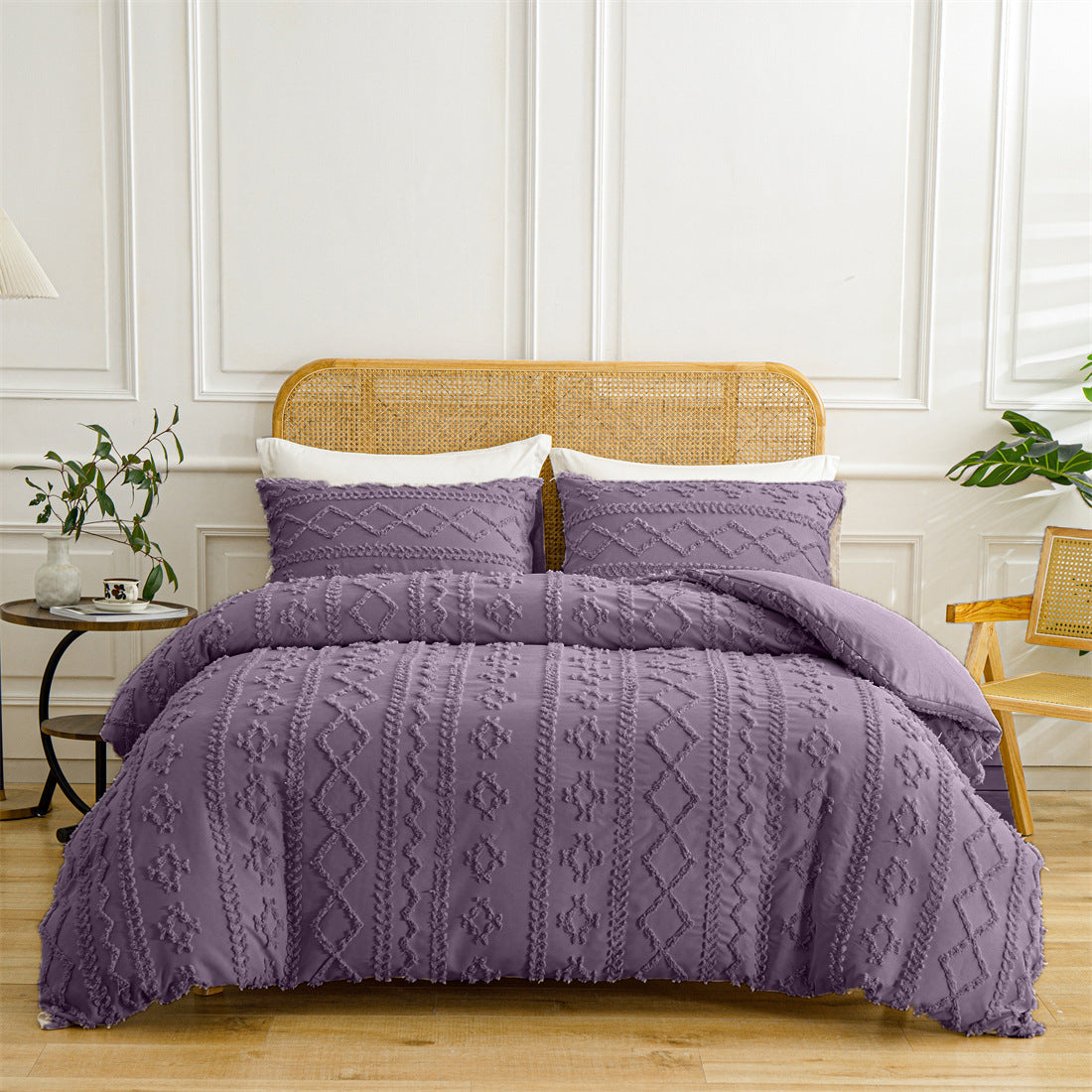Celestial Bedding Set | Elegant Cutwork Design 11
