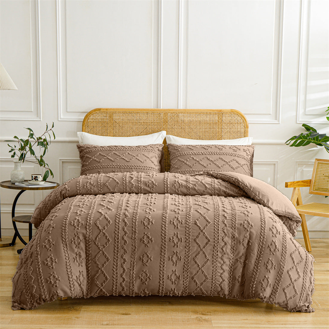 Celestial Bedding Set | Elegant Cutwork Design 13