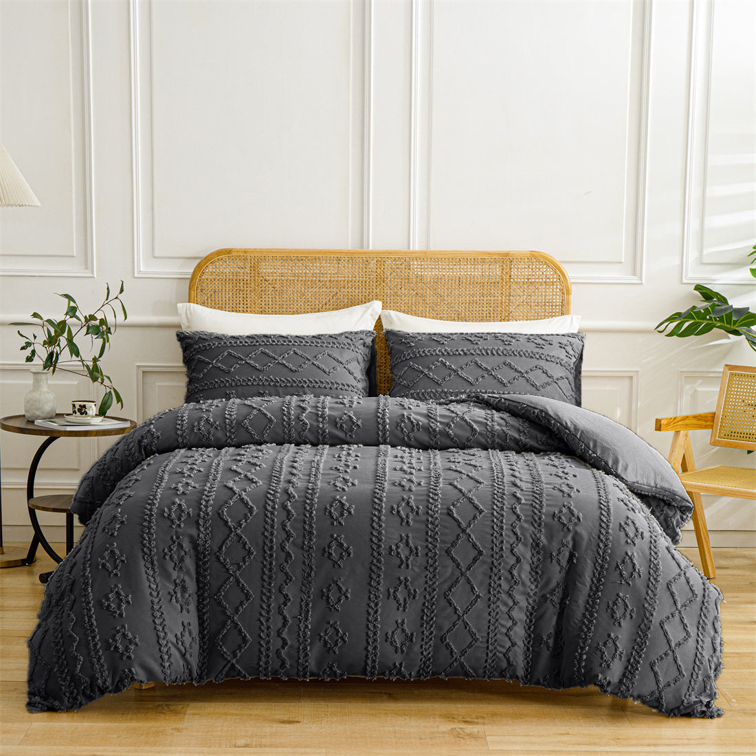 Celestial Bedding Set | Elegant Cutwork Design 15