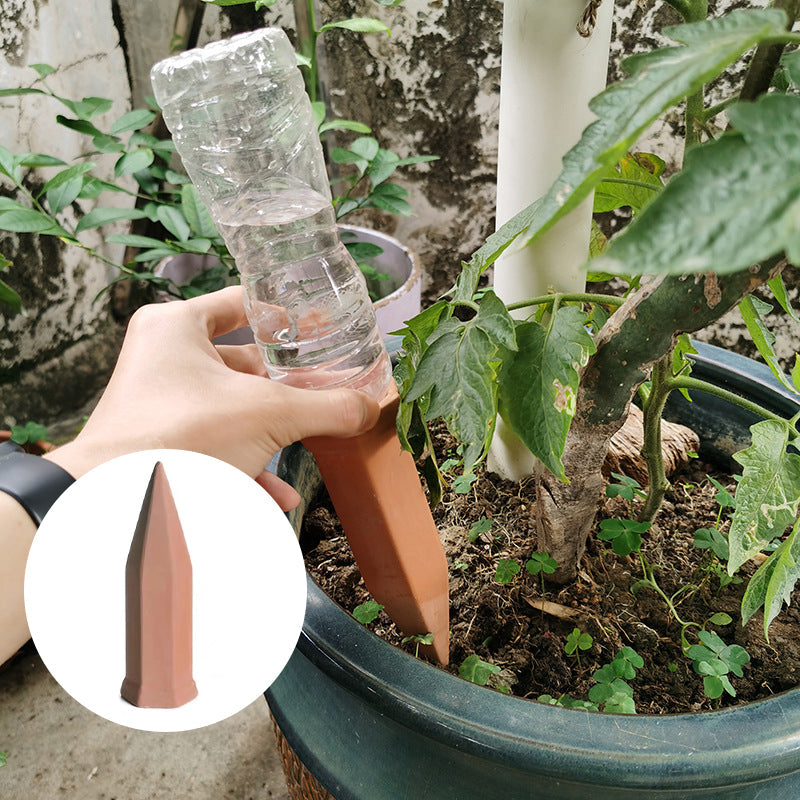 CeraSoak Plant Watering Spikes | Eco-Friendly Ceramic, 4-Pack 1