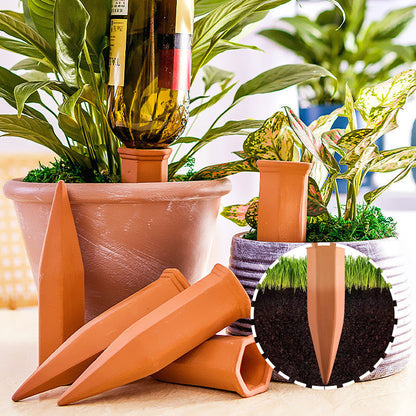 CeraSoak Plant Watering Spikes | Eco-Friendly Ceramic, 4-Pack 2