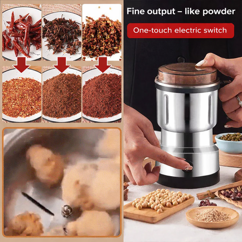 Grindora Elektrisk Kvern | Multifunksjonell, Kompakt Design