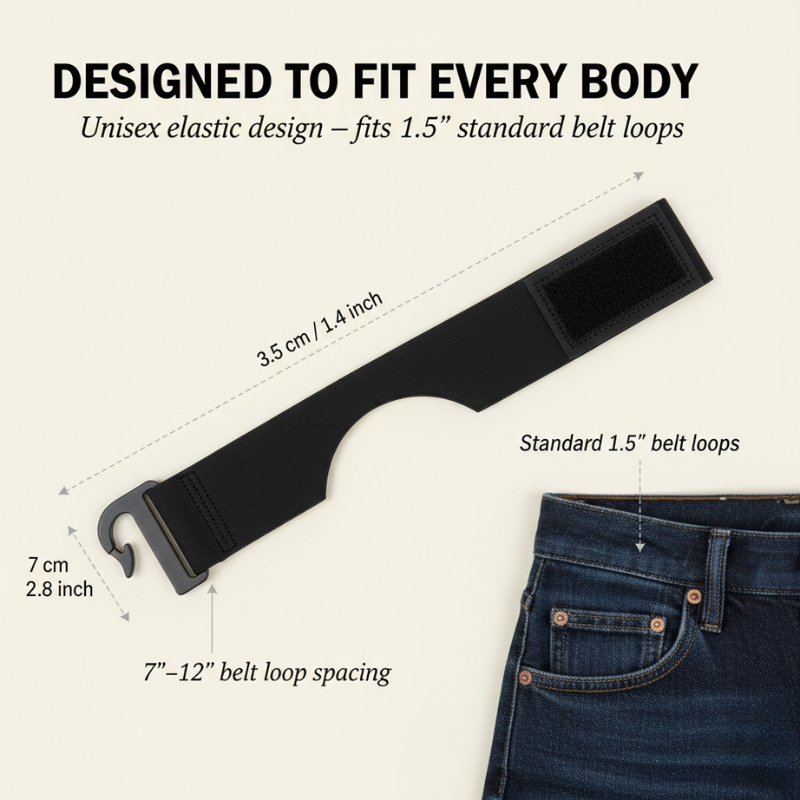 Cintova Comfort Belt | No-Buckle, Tactical Hook Design 5