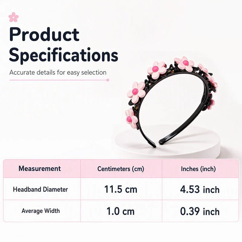 Cleo Cartoon Hairband | Acrylic, Stretchable Fit for Girls 8