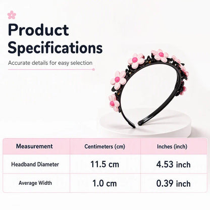 Cleo Cartoon Hairband | Acrylic, Stretchable Fit for Girls 8