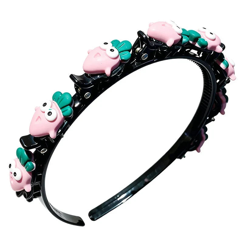 Cleo Cartoon Hairband | Acrylic, Stretchable Fit for Girls 9