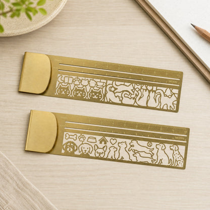 Cleo Metal Bookmark Maker | 3-in-1 Ruler and Stencil, Durable Design 14