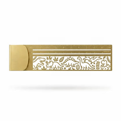 Cleo Metal Bookmark Maker | 3-in-1 Ruler and Stencil, Durable Design 16