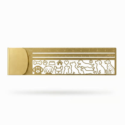 Cleo Metal Bookmark Maker | 3-in-1 Ruler and Stencil, Durable Design 17