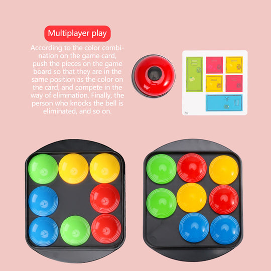 Clever Push Game | Color Recognition, Durable ABS 3