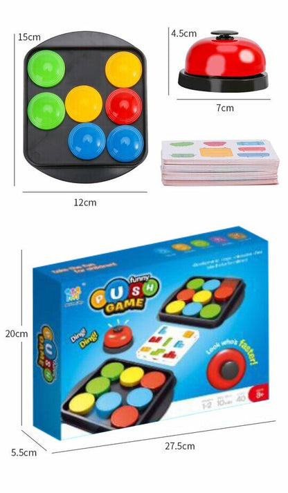 Clever Push Game | Color Recognition, Durable ABS 5