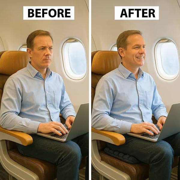 CloudEase Travel Cushion | Ultra Comfortable, Adjustable Support 6