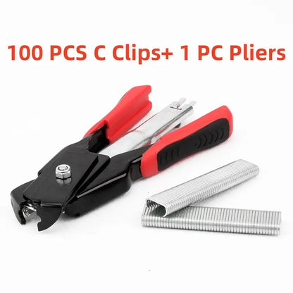 Cobra Staple Plier | Heavy-Duty Steel, Ergonomic Grip 7