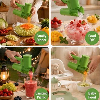 Cora Electric Vegetable Chopper | Cordless, 3-in-1 Slicer and Shredder 3