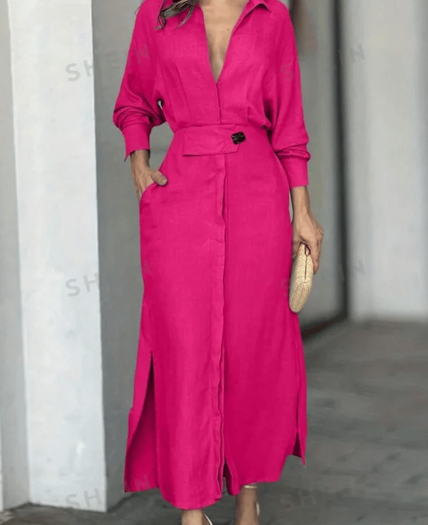 Cora Maxi Dress | Cotton and Linen Blend 10