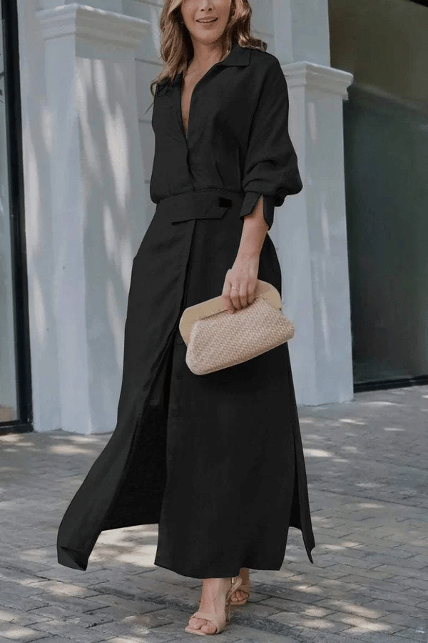 Cora Maxi Dress | Cotton and Linen Blend 4